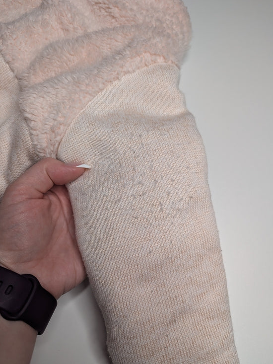 Eddie Bauer Fleece Zip-Up Jacket in pale pink, size 24 Months, photo 7 of 7