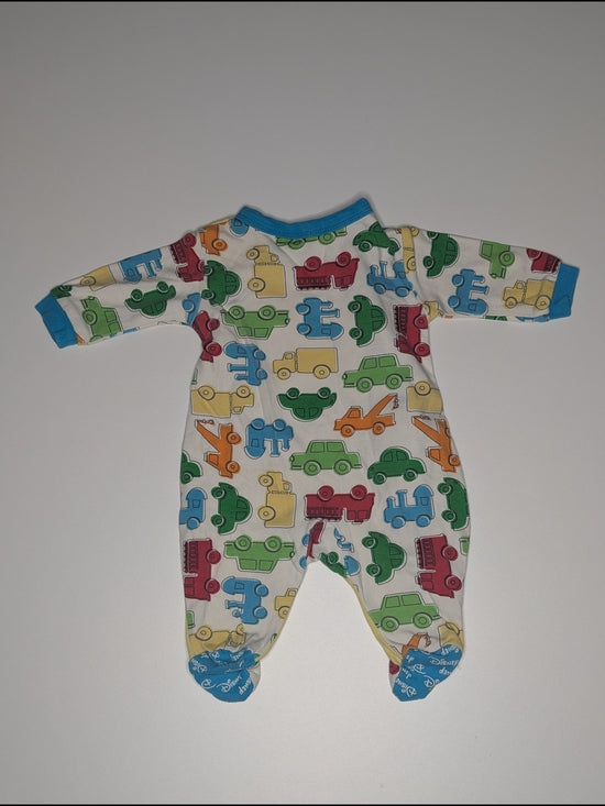 Disney Baby Mickey Mouse Footed One-Piece in yellow & multicolour, size Newborn, photo 2 of 5